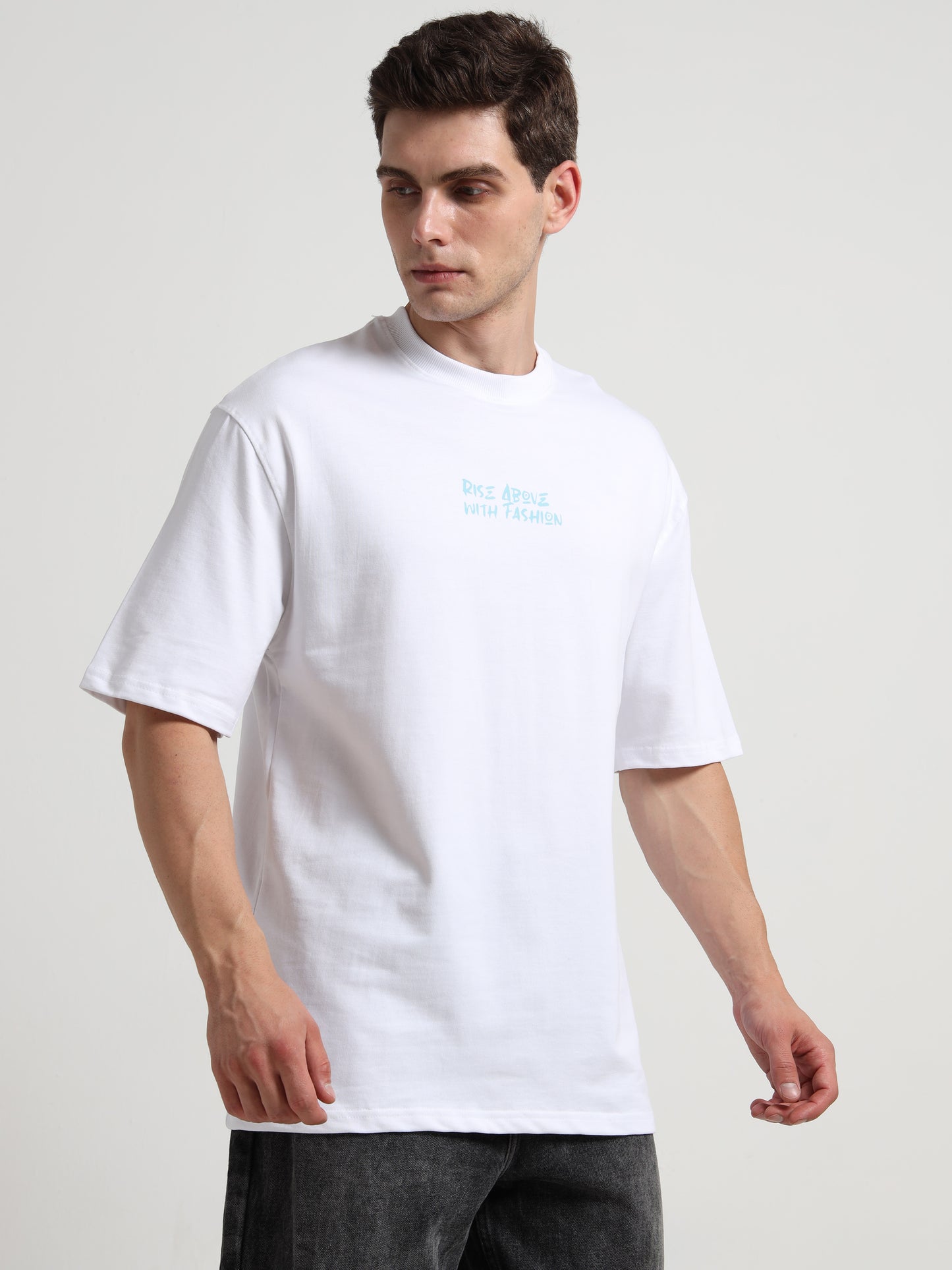 Ascend White Oversized T-Shirt