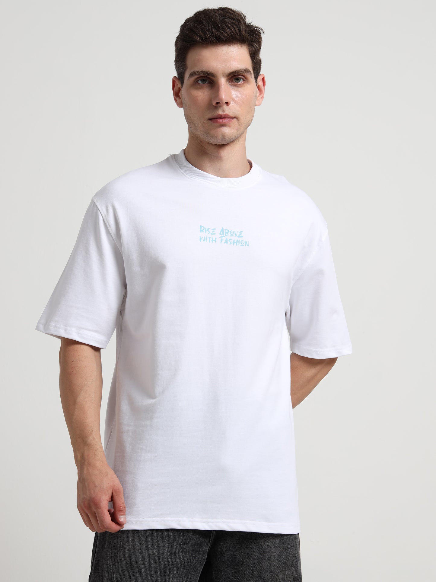 Ascend White Oversized T-Shirt