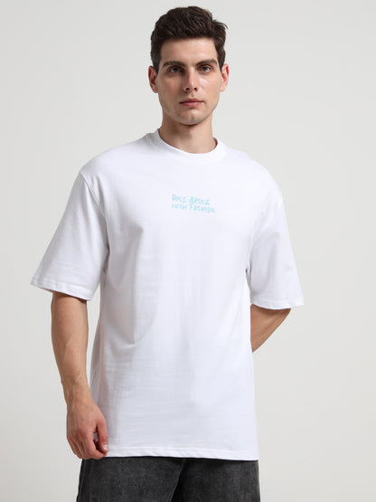 Ascend White Oversized T-Shirt