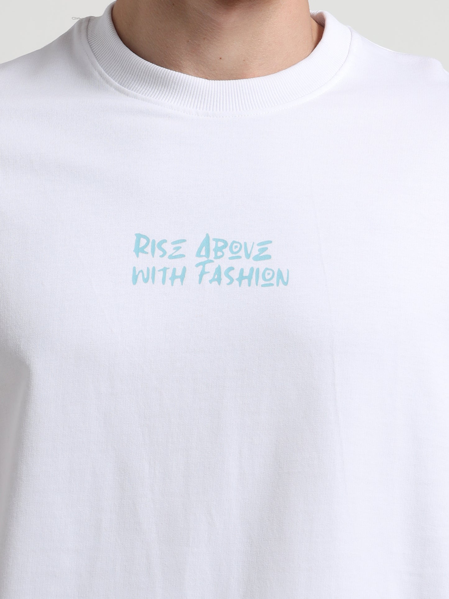 Ascend White Oversized T-Shirt