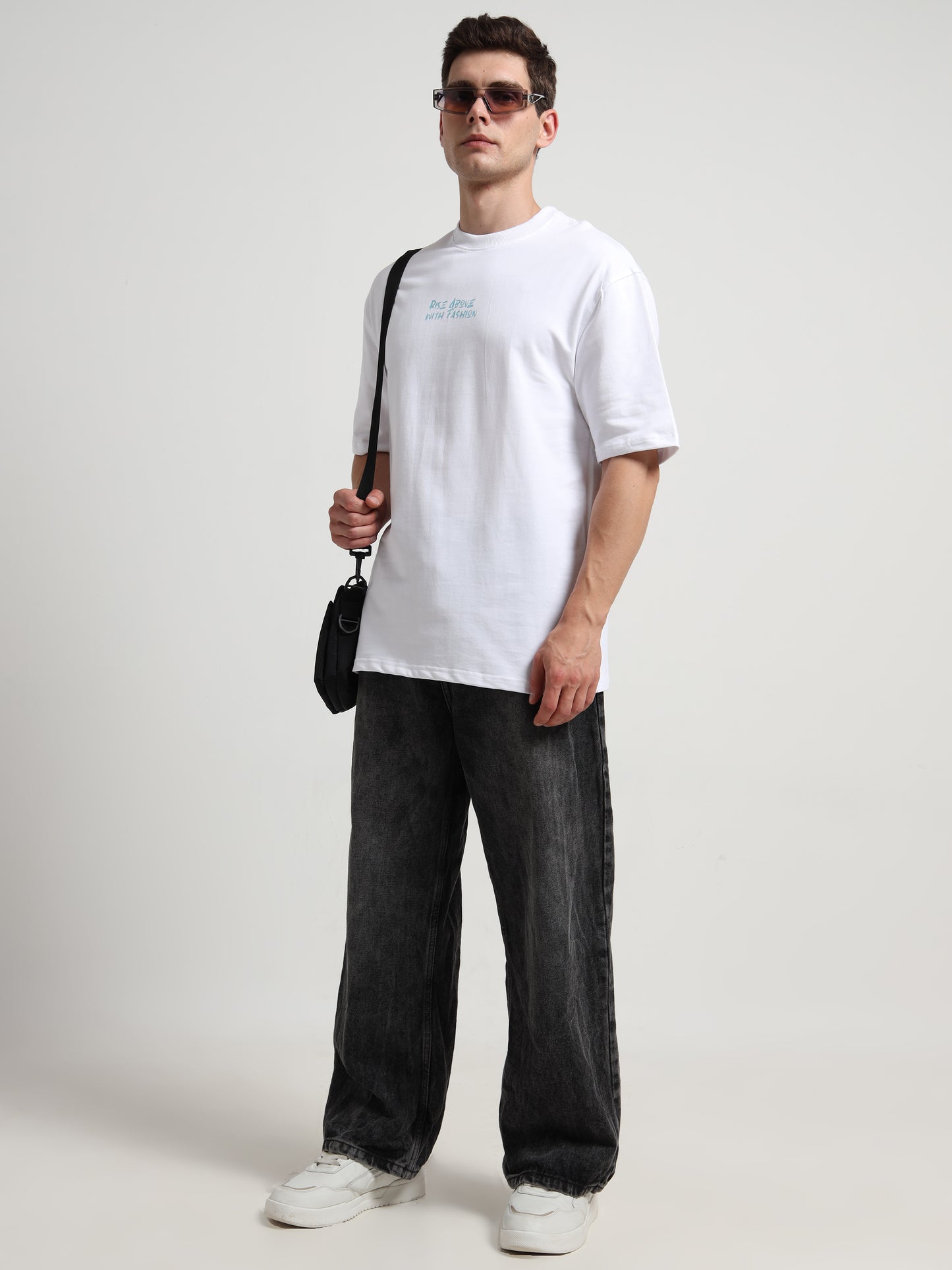 Ascend White Oversized T-Shirt