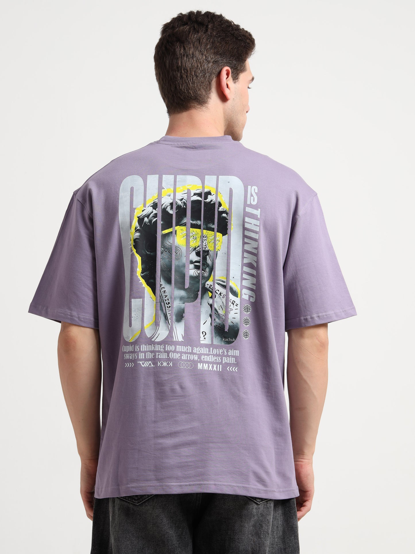 Cupid Lavender Oversized T-Shirt