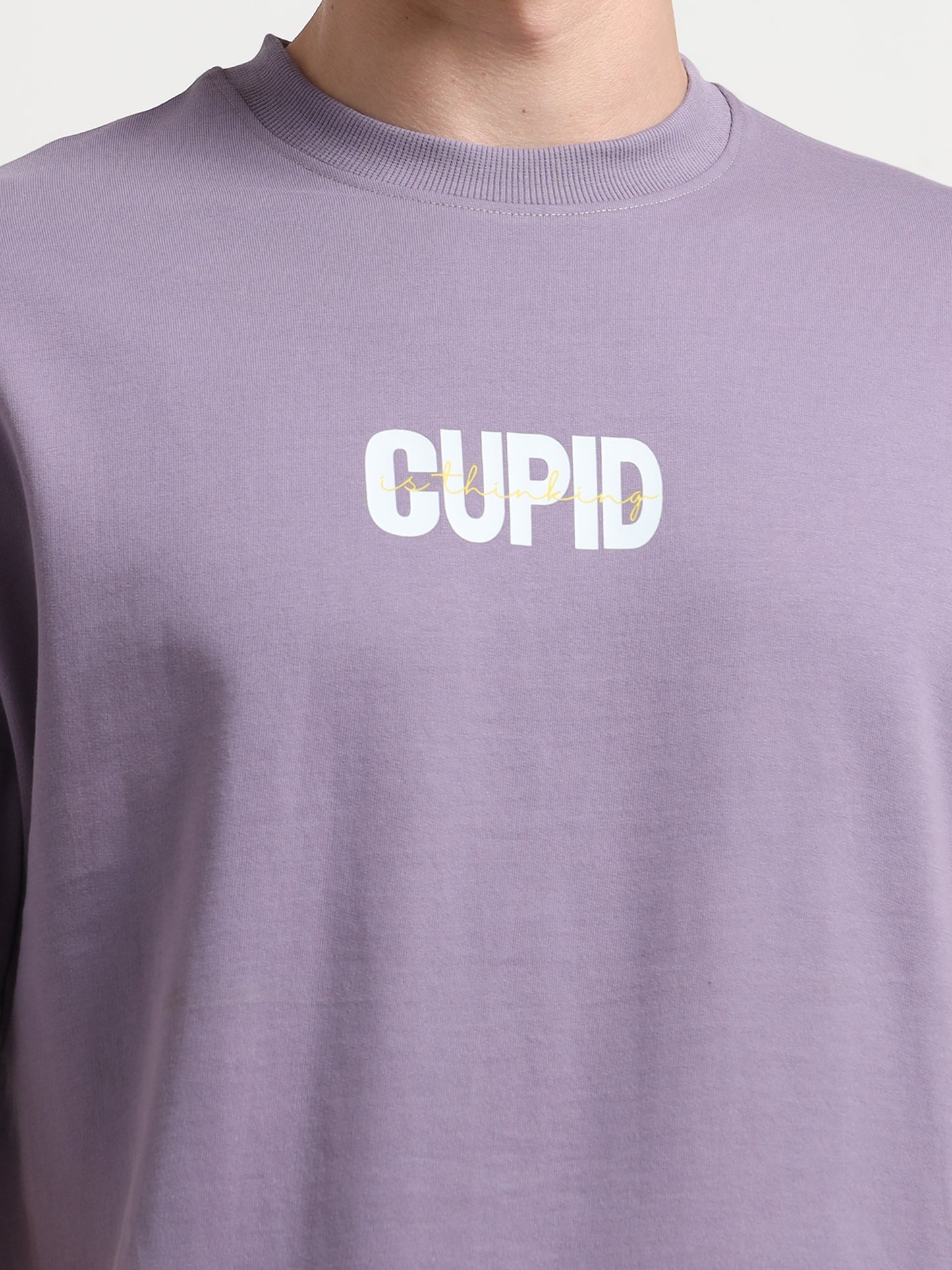 Cupid Lavender Oversized T-Shirt