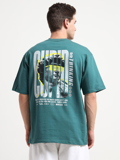 Cupid Green Oversized T-Shirt