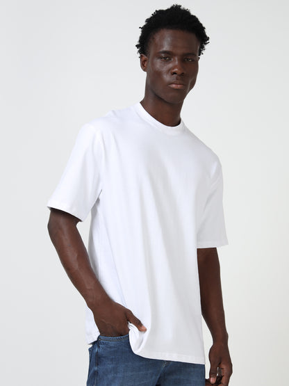 White Oversized Cotton T-Shirt