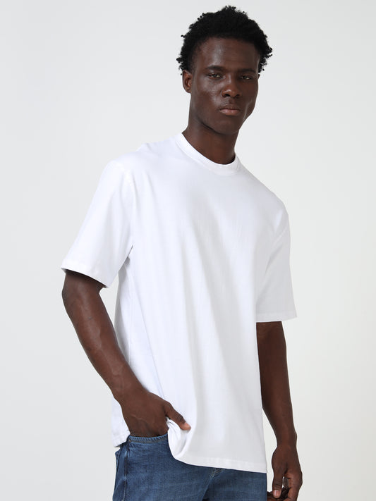 White Oversized Cotton T-Shirt