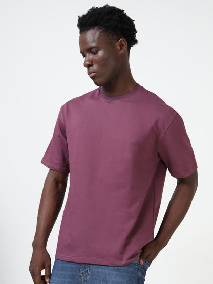 Dark Dusk Oversized Cotton T-Shirt