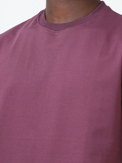 Dark Dusk Oversized Cotton T-Shirt